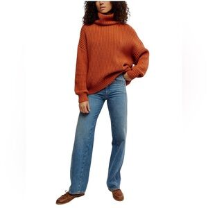 Free People Swim Too Deep Turtleneck Sweater